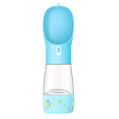 2 in 1  Haustiere  Wasserflasche