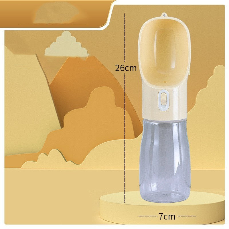 2 in 1  Haustiere  Wasserflasche
