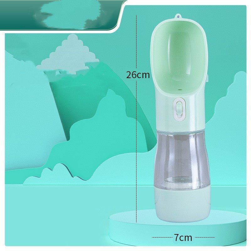 2 in 1  Haustiere  Wasserflasche