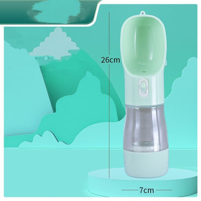 2 in 1  Haustiere  Wasserflasche