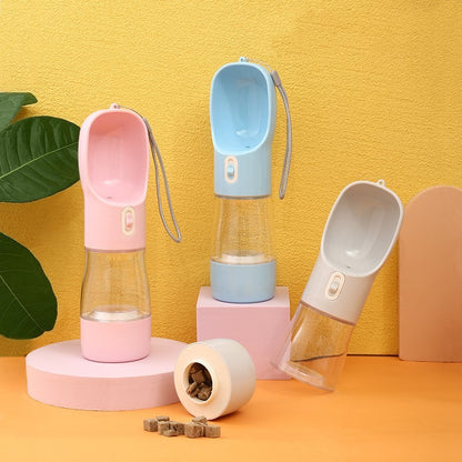 2 in 1  Haustiere  Wasserflasche