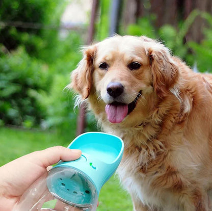 2 in 1  Haustiere  Wasserflasche